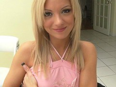 Juicy Pearl is one more appealing French Canadian honey with an unlimited appetite for sex.  This Babe has a great set of marangos and this babe can't live without getting fucked deep and hard.  This Babe opens wide to take this sausage inside her and is in a short time cumming like there's no the next day.